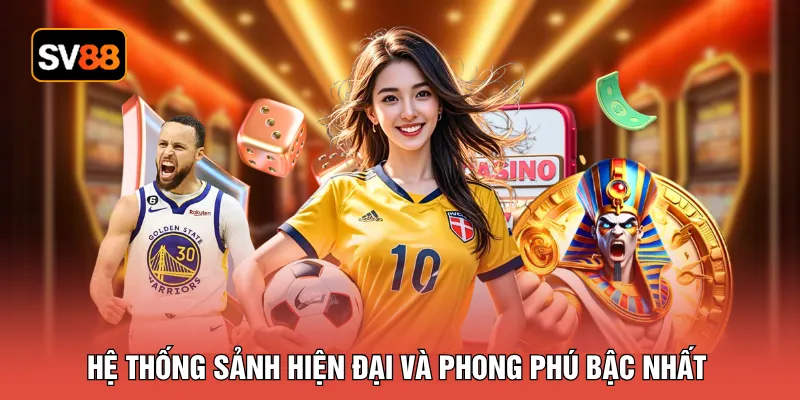 Hệ thống sảnh hiện đại và phong phú bậc nhất