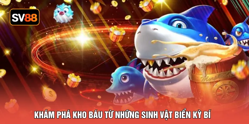 Khám phá kho báu từ những sinh vật biển kỳ bí 