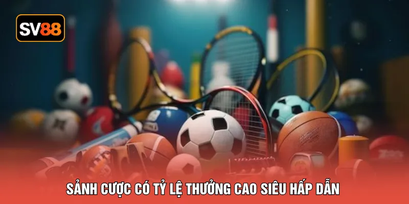 Sảnh cược có tỷ lệ thưởng cao siêu hấp dẫn